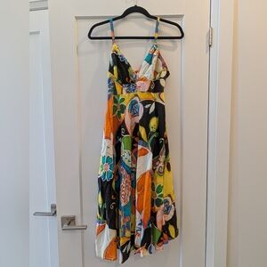 Jams World Floral Dress Size Small Made in Hawaii